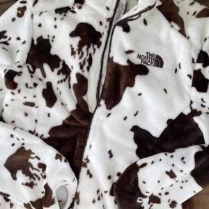 North Face Cow Print Jacket